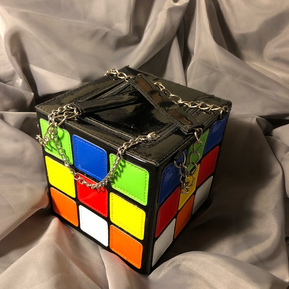 Rubik’s Cube Purse